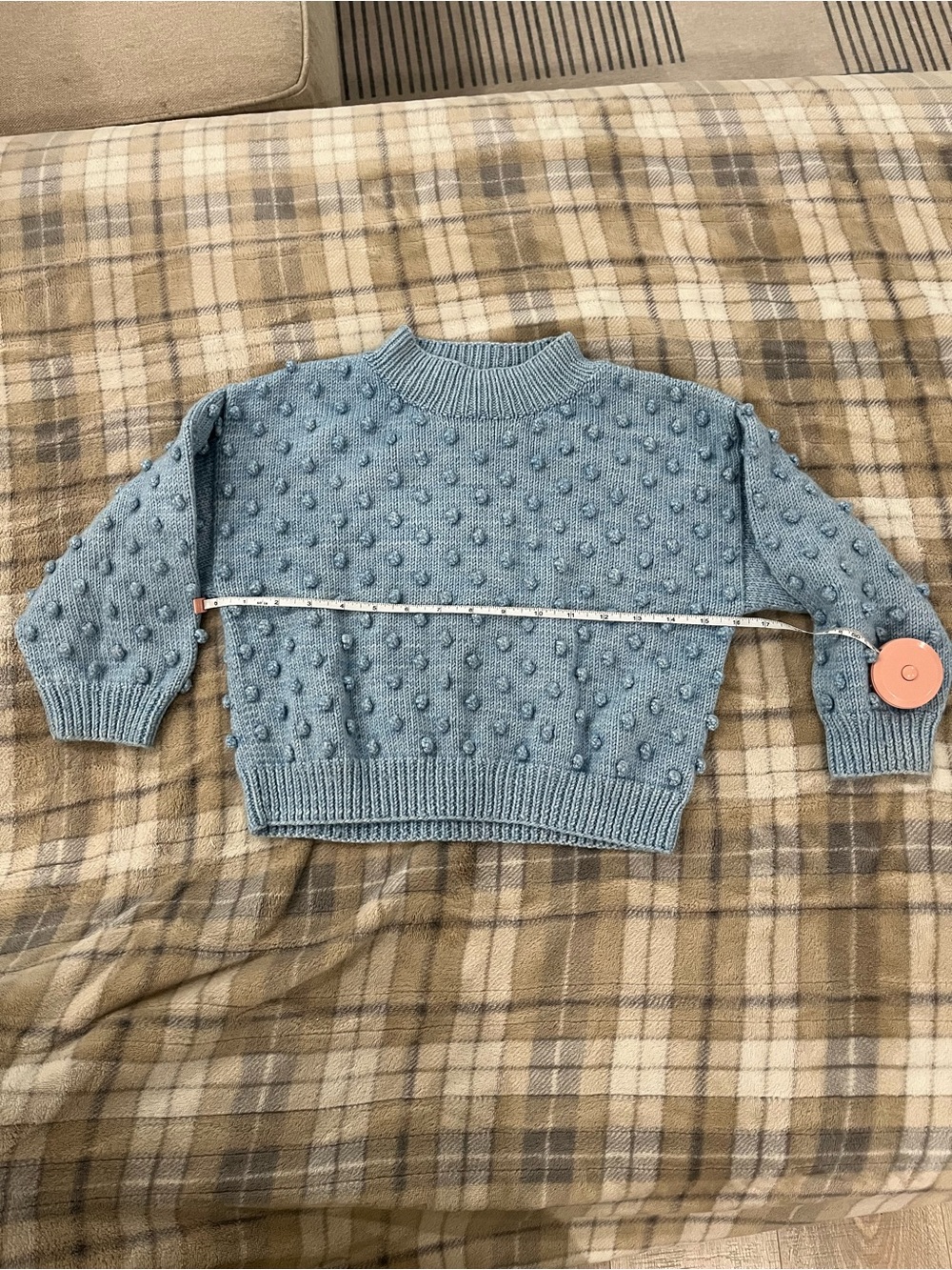 Misha + Puff Wool Popcorn Sweater